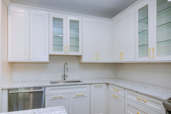 Wood Cabinet Installation in Arlington